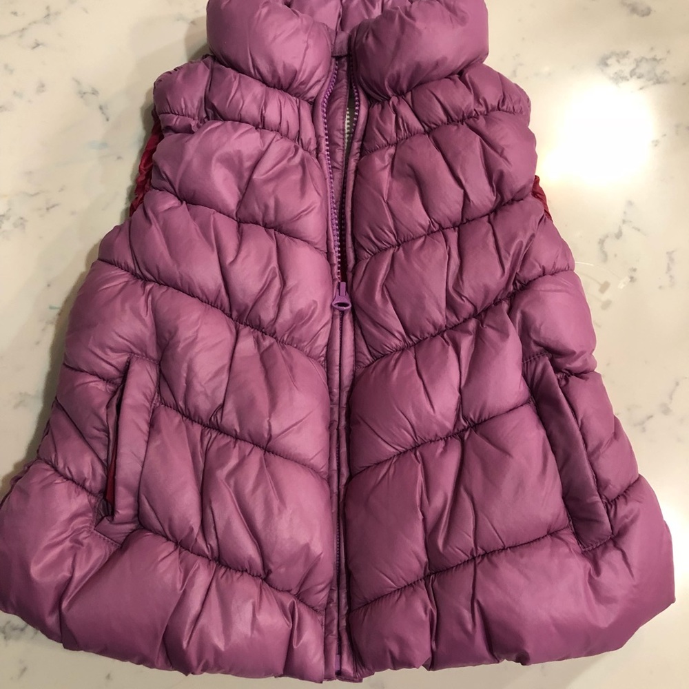 New Kanz Lilac Puffer Vest